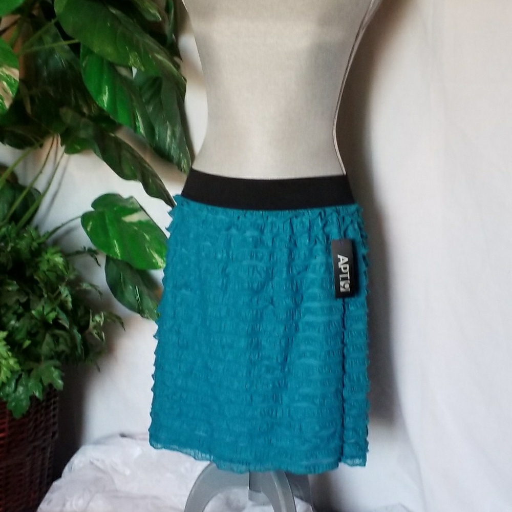 Apt 9 Ruffled Pencil Skirt  S - Picture 2 of 6